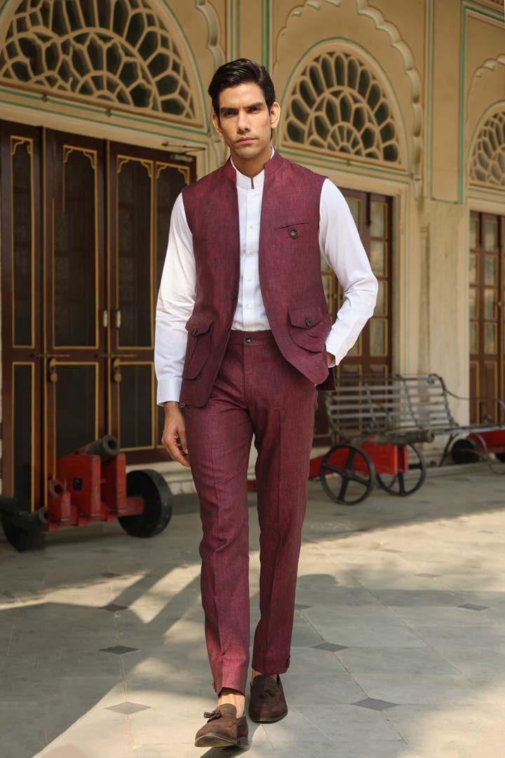 Wine Half Neck Bandi Set