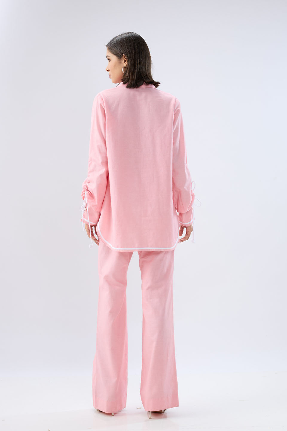 Pink Shirt style co-ord set