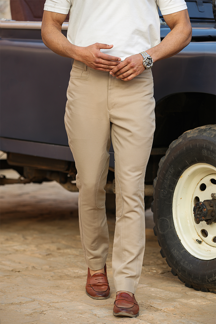 Beige Signature Breeches