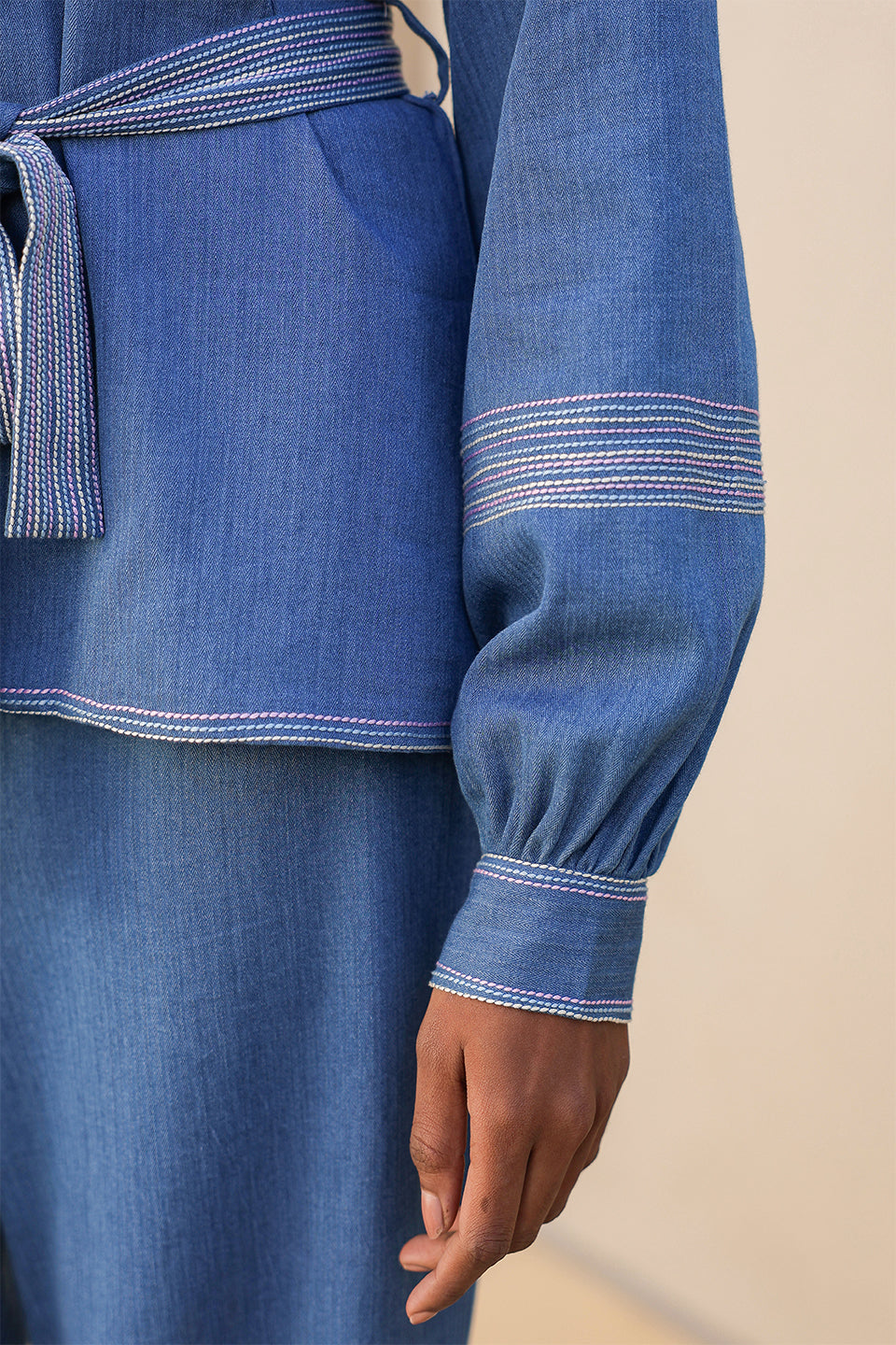 Azure Jacket Style Co-ord Set