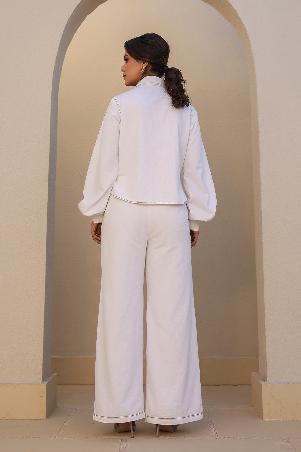 Azure Tie-Up Co-ord Set