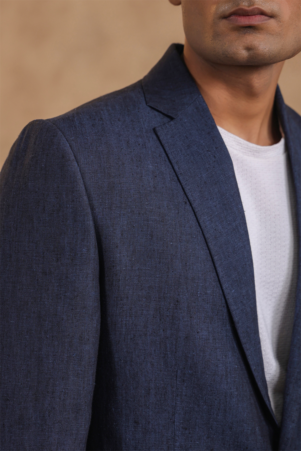 Blue Patch Pocket Half Lined Sports Blazer