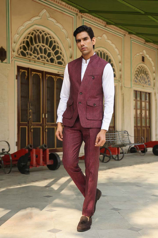 Wine Half Neck Bandi Set