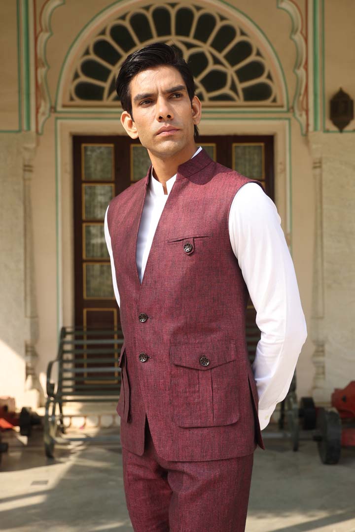 Wine Half Neck Bandi Set