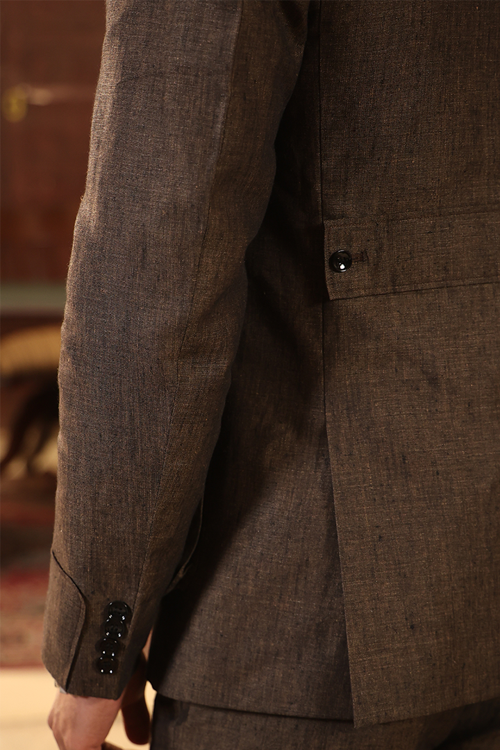 Olive Bandhgala Suit