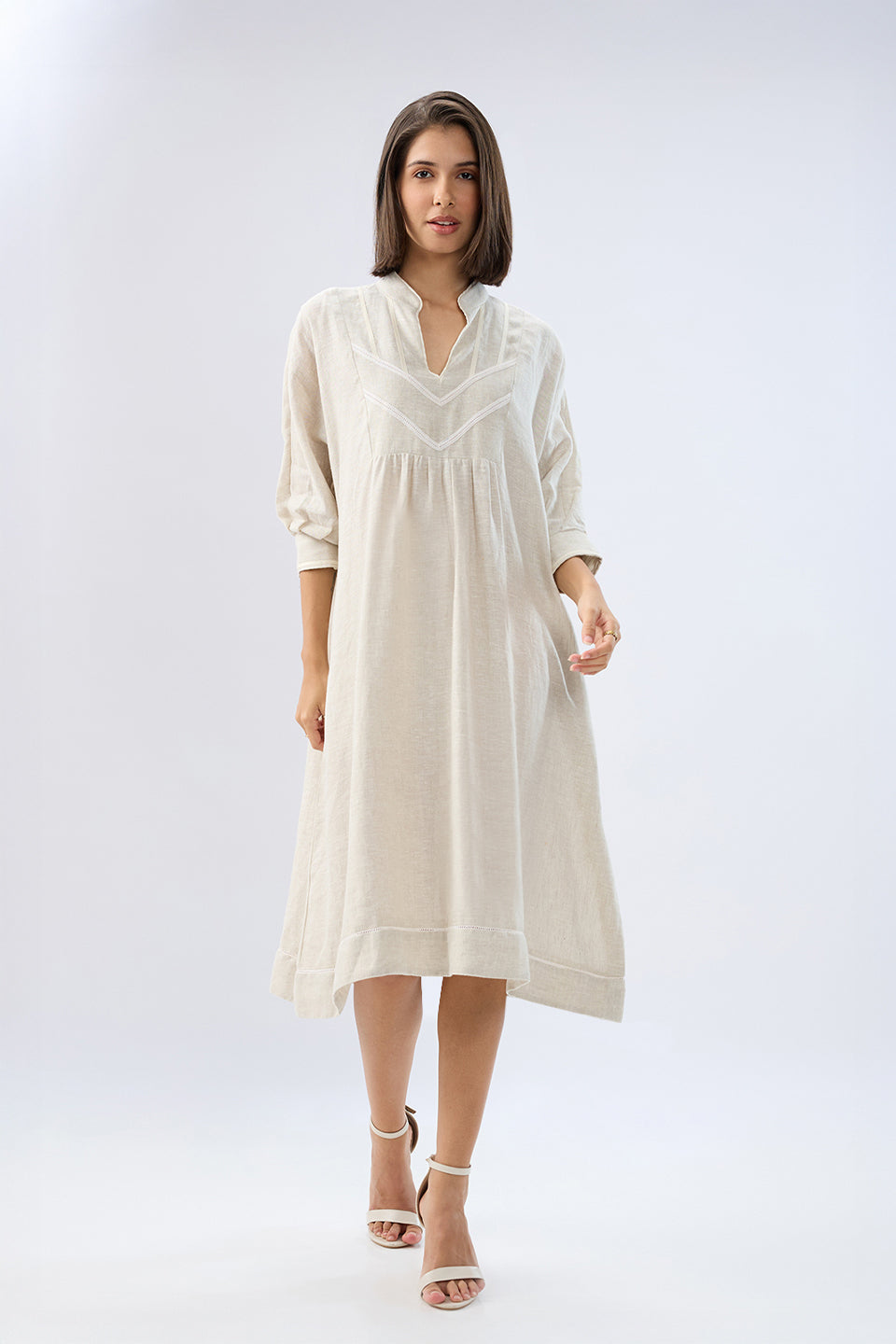 Beige Tunic dress