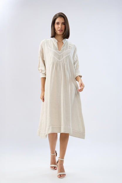 Beige Tunic dress