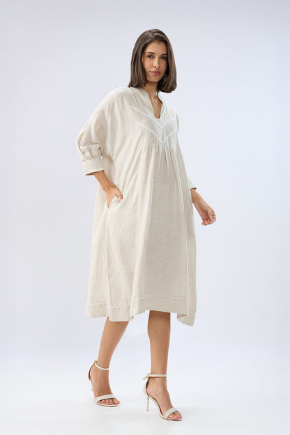 Beige Tunic dress