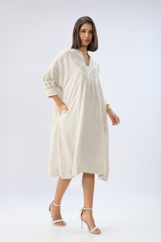 Beige Tunic dress